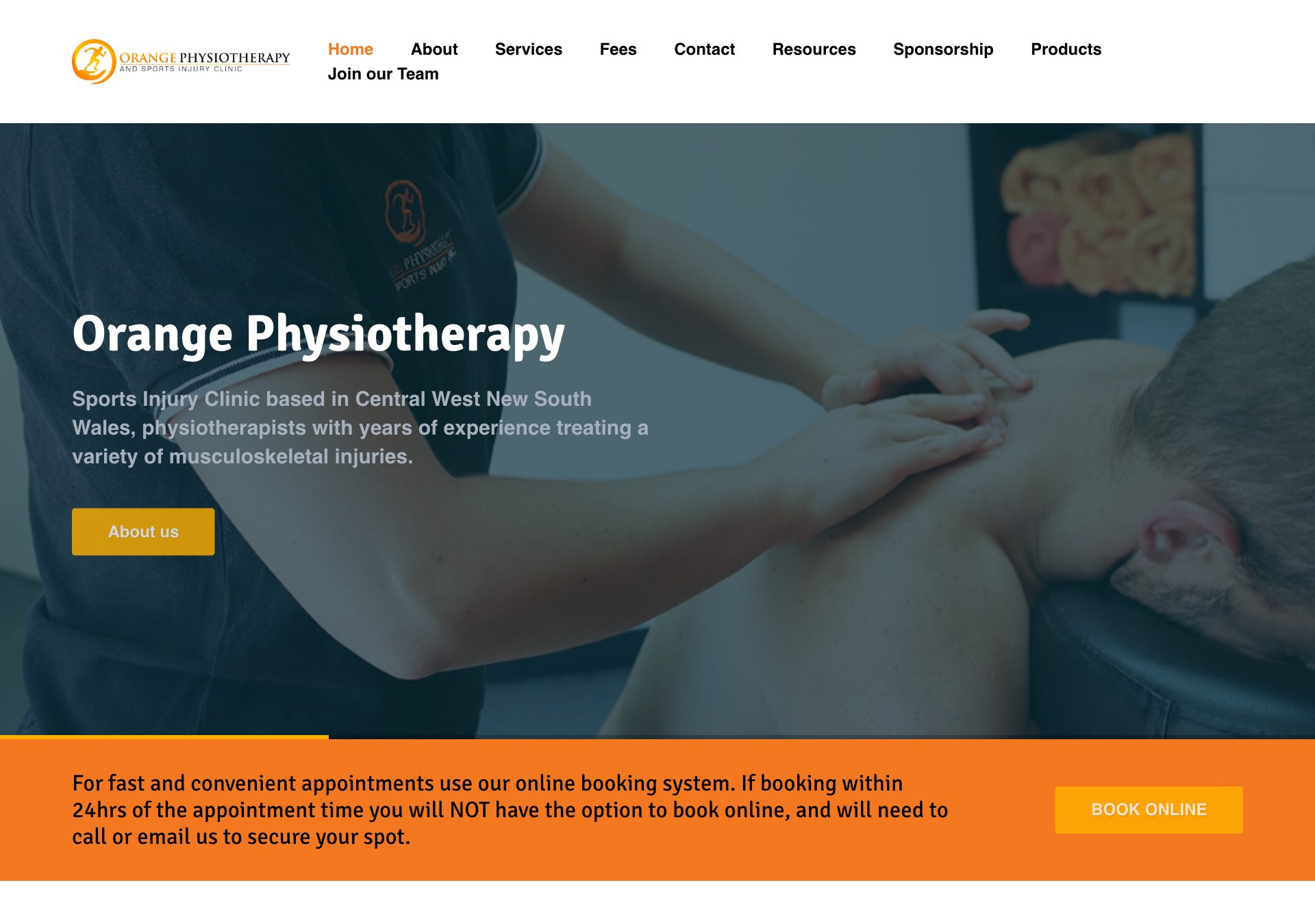 Orange Physiotherapy after migration